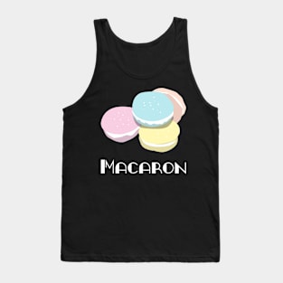 Macaroon (Macaron) FOGS FOOD FRENCH1 Tank Top